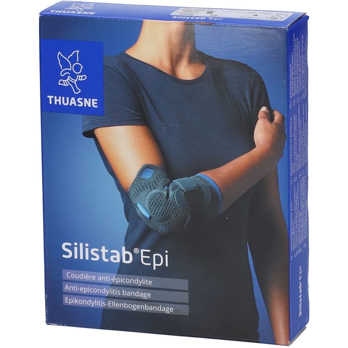 Thuasne Silistab Epi Elleboogbrace - 5 - Universeel - Grijs