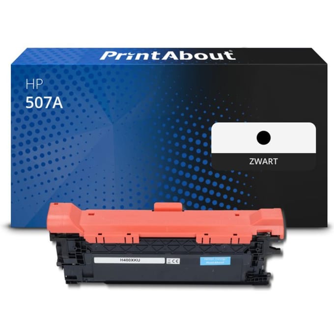PrintAbout huismerk Toner 507A (CE400A) Zwart Geschikt voor HP