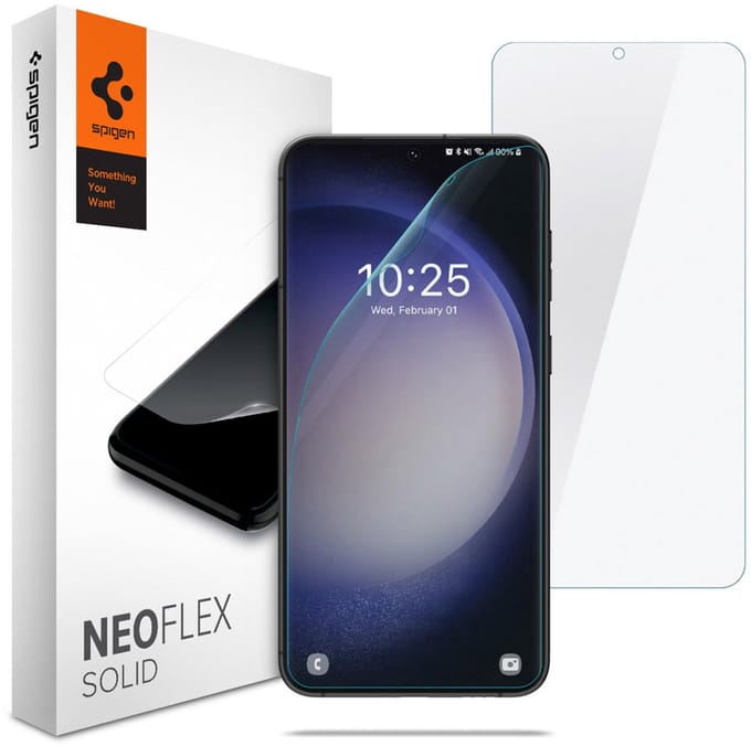 Spigen Neo Flex Solid Samsung Galaxy S23 Plus Screen Protector 2-Pack