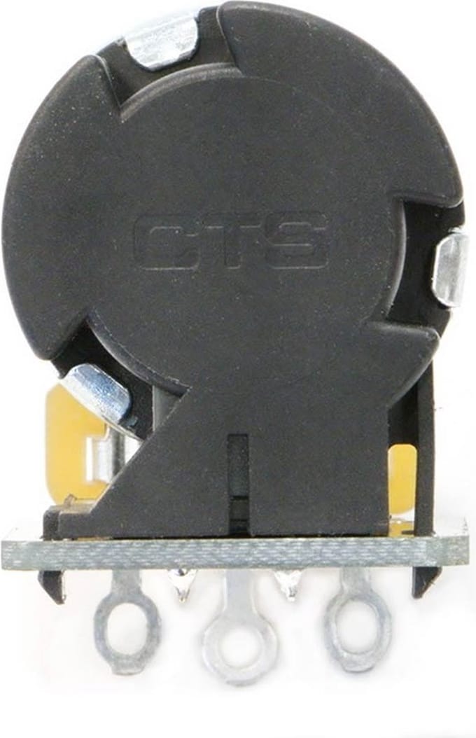 CTS USA CTS500DPDT Push-Pull Potmeter – 500K Audio, DPDT, .750 Bushing