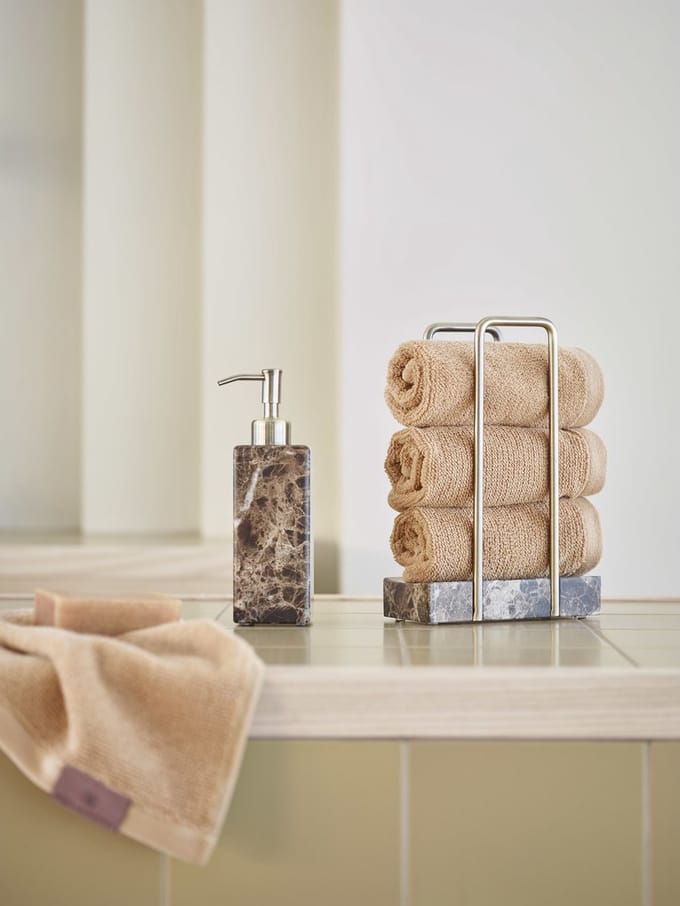 Aquanova Hammam Gastendoek houder Bruin