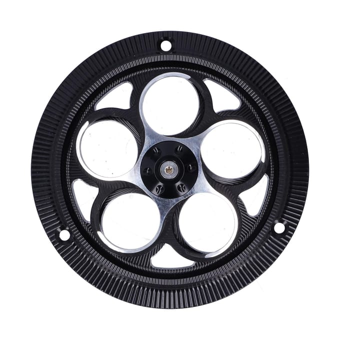 Motorfiets Motor Ventilator Deksel Roterende Koeling Geschikt voor Piaggio VESPA Spring Sprint 150 black