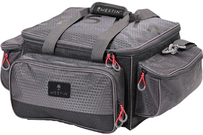 Westin W4 Jumbo Lure Loader Large Titanium Black Schoudertas (Incl. 4 Tackleboxen) - Vistas