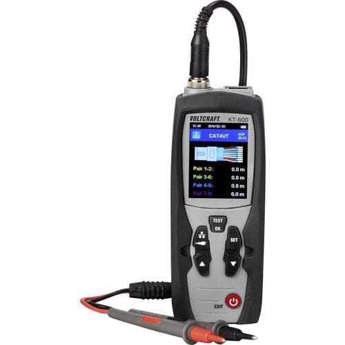 VOLTCRAFT VC-9199620 KT-600 Kabeltester Meetbereik: Netwerk