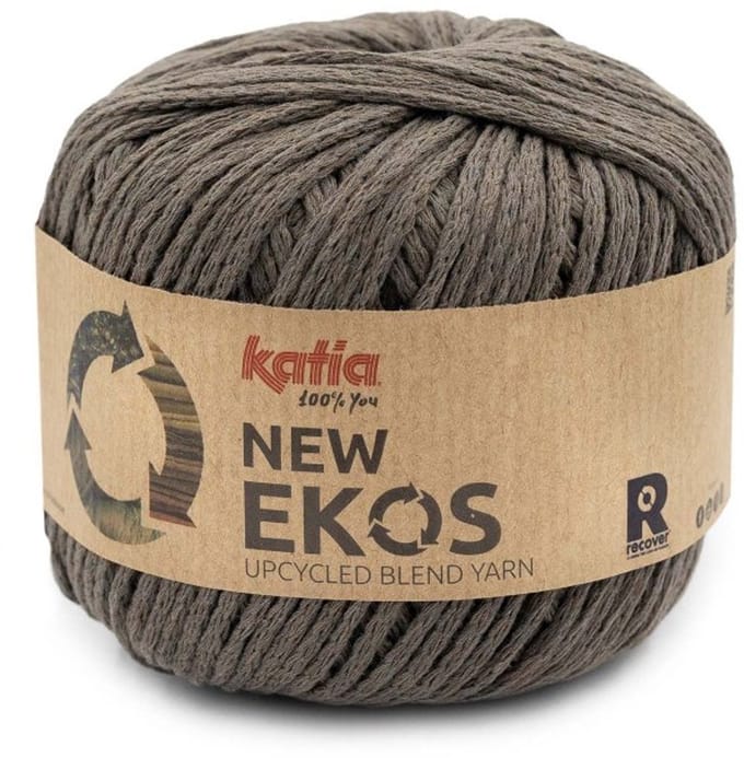 Katia New Ekos - 118 reebruin - Gerecycled Polyester/Katoen Garen