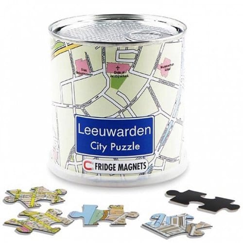 City Puzzle Leeuwarden - Puzzel - Magnetisch - 100 puzzelstukjes