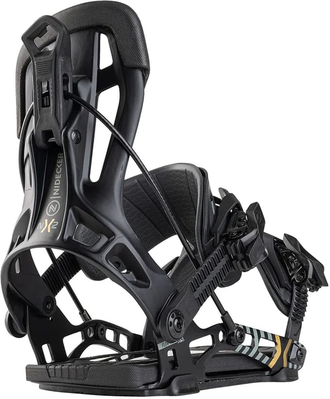 Nidecker Flow Nx2 Snowboardbindingen Zwart M