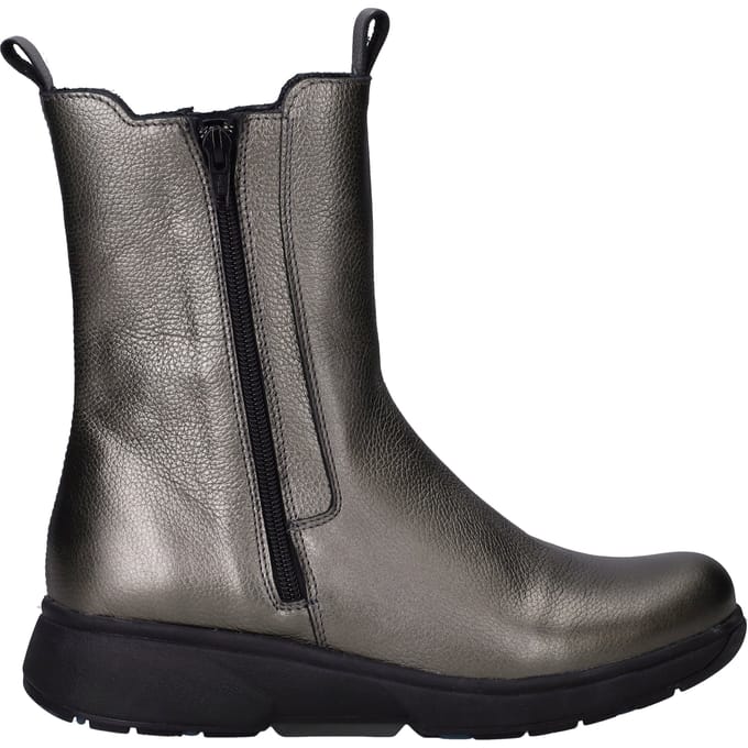 Xsensible Ferraro Stretchwalker Boots - Dames - Zilver - Maat:43