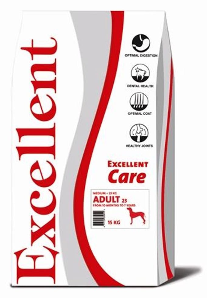 Excellent Care Medium Adult 23 - Hondenvoer - 15 kg