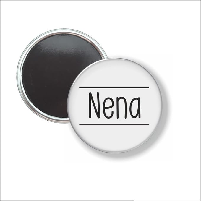 Button Met Magneet 58 MM - Nena - NIET VOOR KLEDING