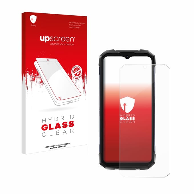 upscreen - Screenprotector voor Hotwav Hyper 7 Pro - Folie Beschermfolie Beschermglas transparant
