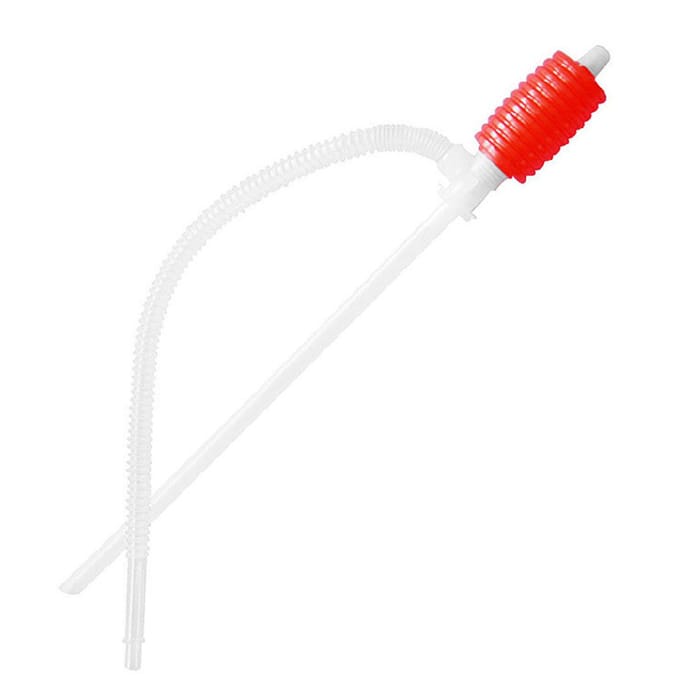 Handmatige Brandstofoverdrachtspomp Ergonomische Handgreep Hevelpomp Eenvoudig Onderhoud Brandstofoverdracht Handpomp white