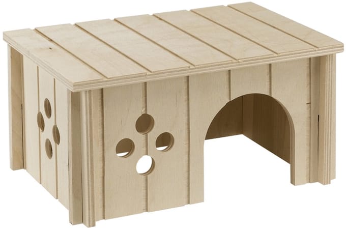 Ferplast Caviahuisje - Bruin - 26 x 18.5 x 13.5 cm