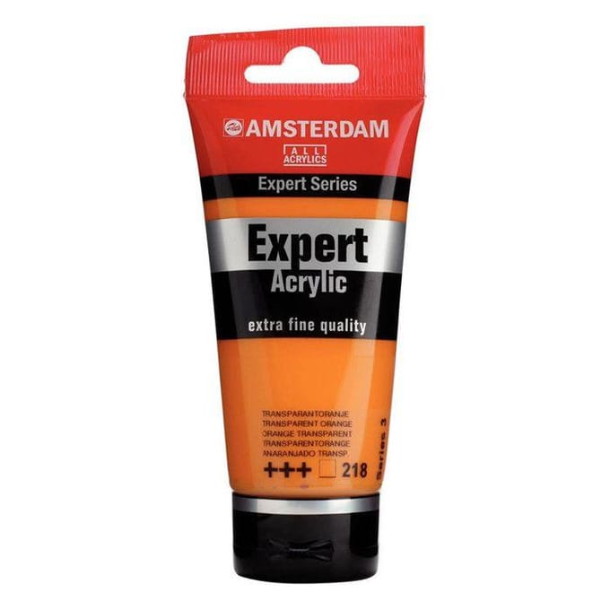 Amsterdam Expert Series Acrylverf - 75 ml - Transparantoranje 218   8712079289065   Verf