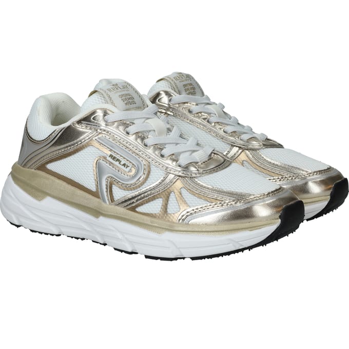 Replay Christal Jr 2 Sneakers - Meisjes - Goud - Maat 37