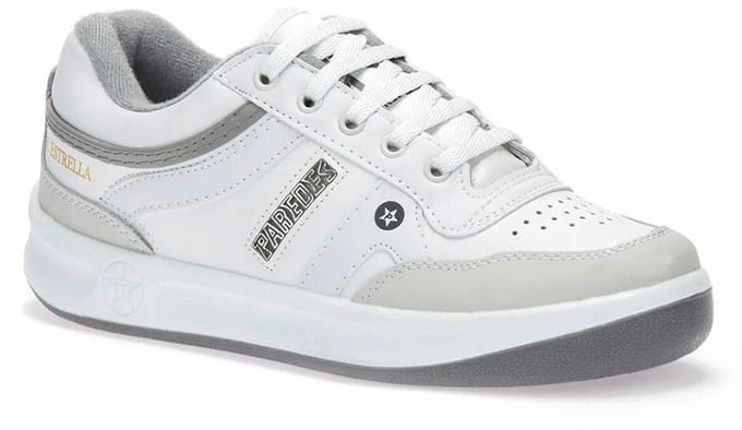 Paredes Estrella Piel Schoenen Wit EU 38 Man