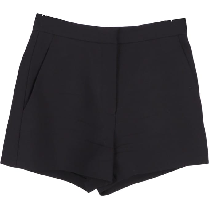 Valentino Garavani getailleerde minishorts van zwarte wol