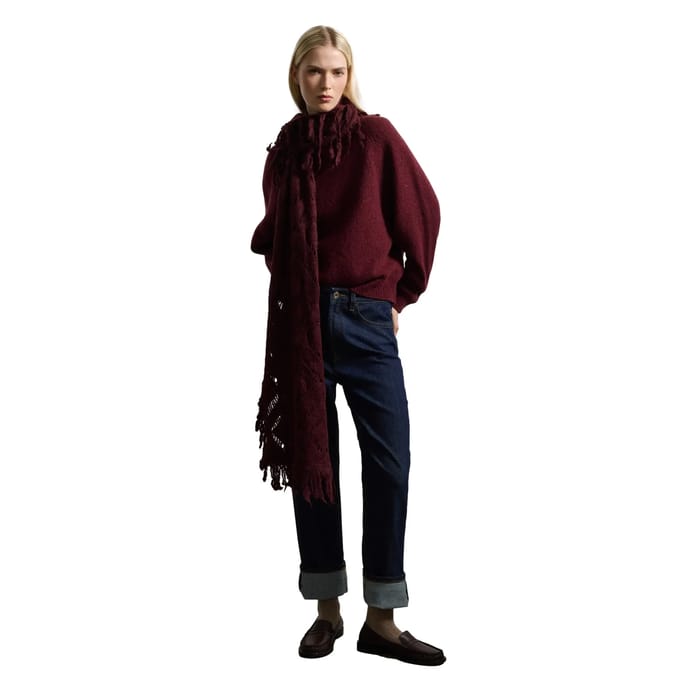 Dames col roulé in wolmix Stefanel Oversized Fit