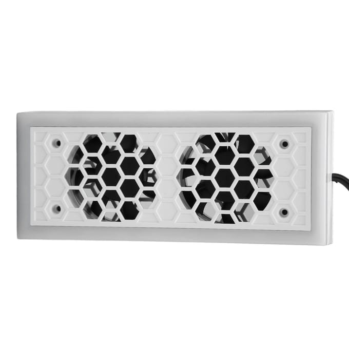 Koelstandaard voor spelconsole Verstelbare RGB-verlichting Koeler Dockingstation met 2 extra USB-poorten voor XBOX black