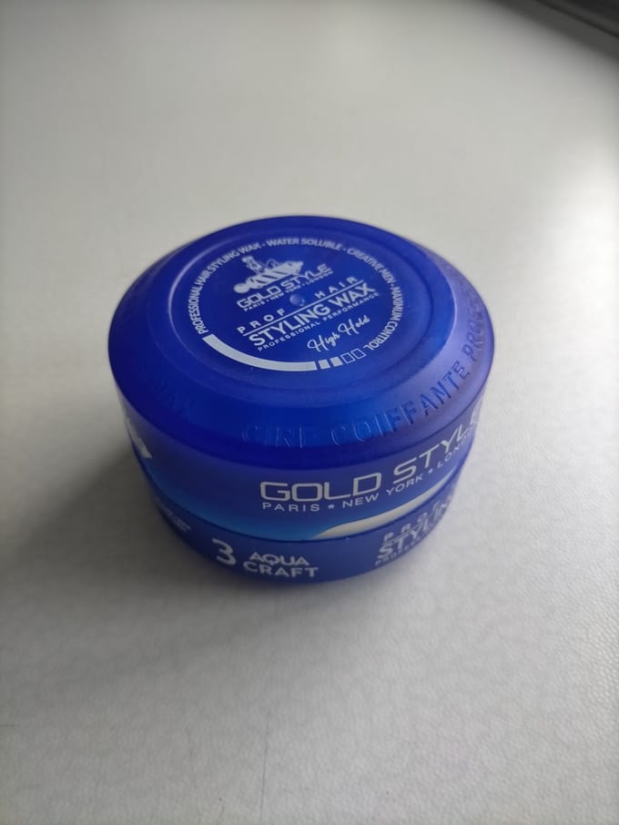 Gold Style Aqua Craft Hair Styling Wax 3 - 150 ml - wax - haar styling - Haar wax