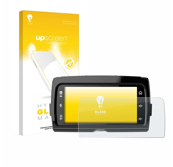 upscreen - Screenprotector voor Harley Davidson Soundstream Reserve WHD14+ - Folie Beschermfolie Beschermglas matte