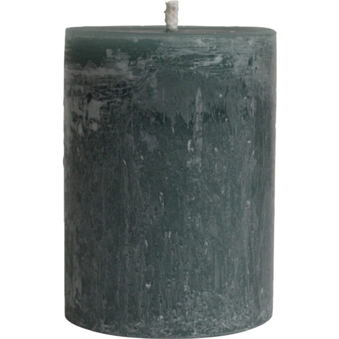 PTMD - Kaars Rustic Outdoor - Groen - 15x15x20cm