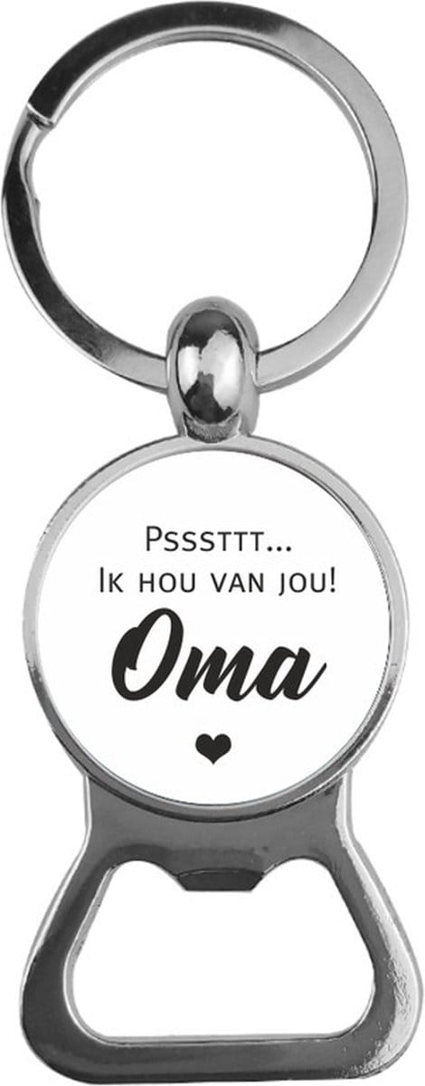 Bieropener Glas -  Ik Hou Van Jou Oma