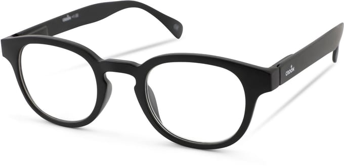 Leesbril Croon Montel-Zwart Mat-+1.00