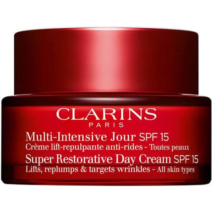 Clarins Super Restorative Day Cream Spf 15 All Skin Types Clarins - Super-restorative Super Restorative Day Cream Spf 15 - All Skin Types  - 50 ML