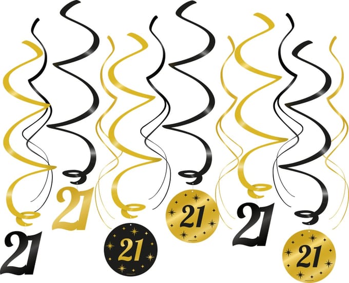 Classy party swirls - 21