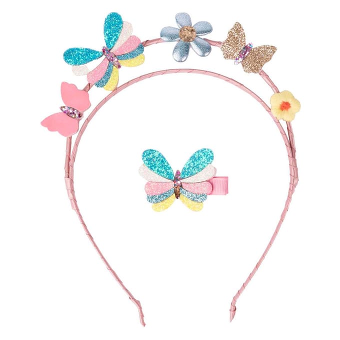 Butterflies for Days Haarband en Clipset - 2st