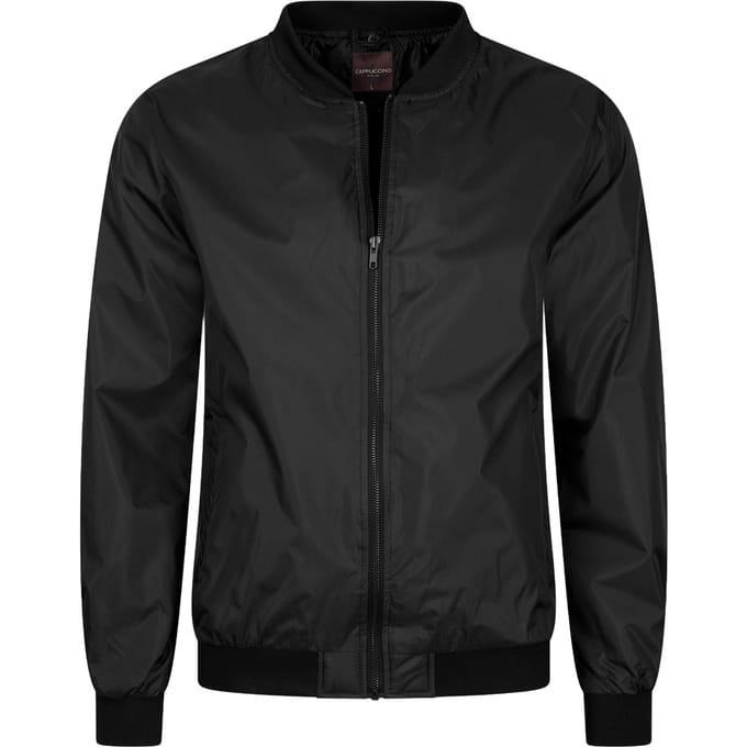 Cappuccino Italia - Heren Jas zomer Tropea Jacket - Zwart - Maat S