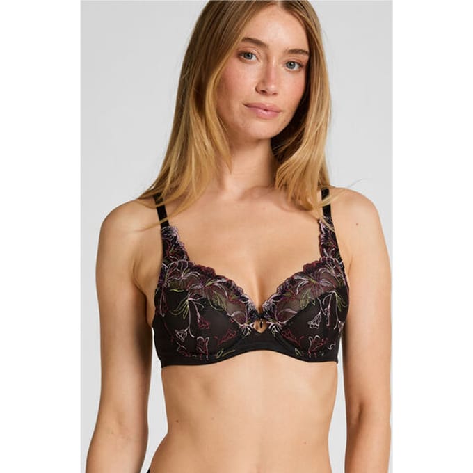 Hunkemöller Niet-voorgevormde beugel bh Lily Zwart