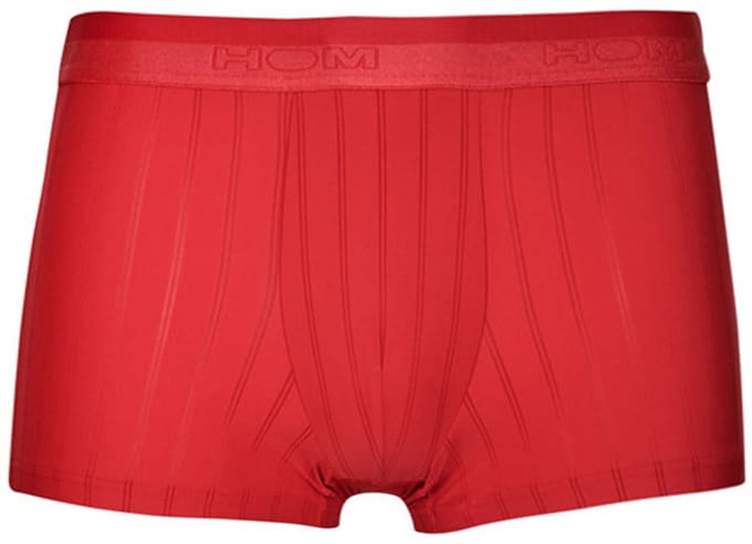 HOM - Chic Boxer Briefs (1-pack) - Heren Boxer microfiber - Rood - Maat XL