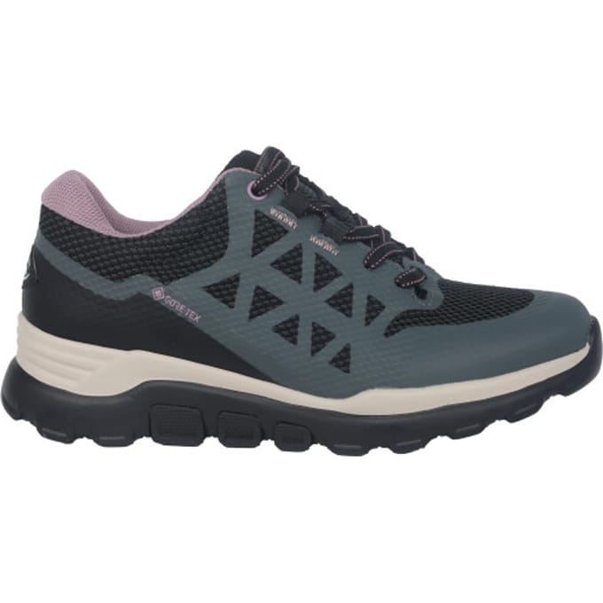 Gabor rollingsoft sensitive 96.989.67 - dames rollende wandelsneaker - Grijs - maat 37 (EU) 4 (UK)