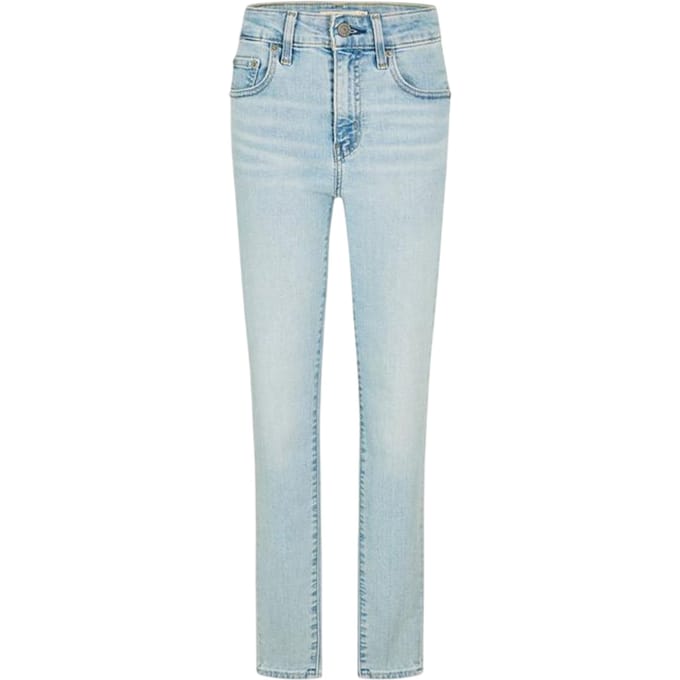 Levis Dames/Dames 721 Denim Skinny Jeans (Lichtblauw)