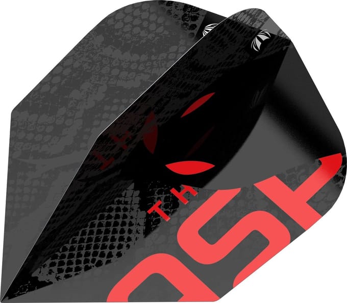 Target Nathan Aspinall Black Pro Ultra NO6 - Dart Flights