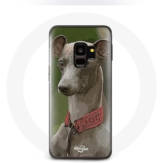 Hoesje voor Samsung Galaxy S9 Greyhound Greyhound grijs