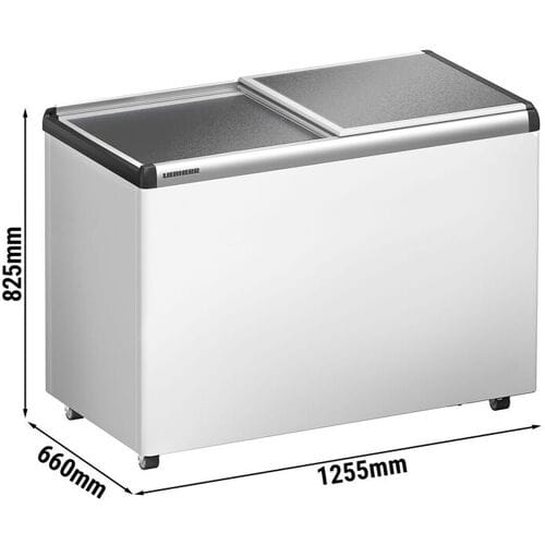 Liebherr Vrieskist - 318 liter - aluminium schuifdeksel - Wit