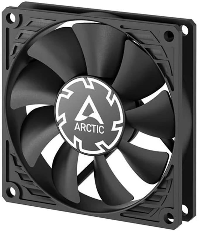 Arctic P8 Slim PWM PST - Case ventilator - 80mm - Black