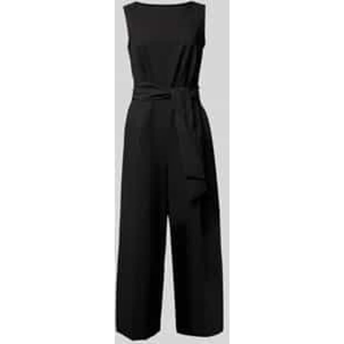 Jumpsuit met strikceintuur