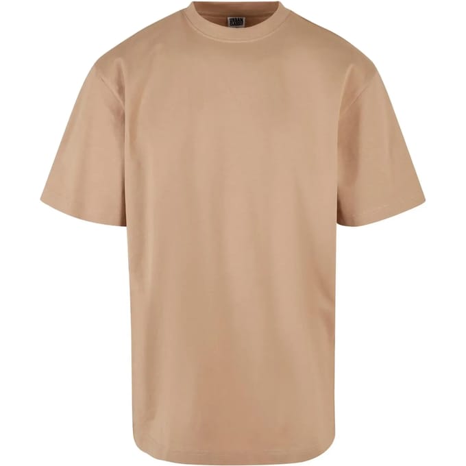 Urban Classics - Tall Heren Tshirt - M - Beige