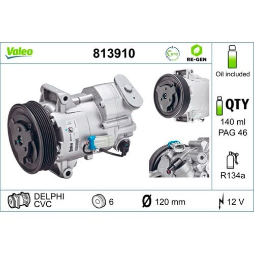 Airco-compressor VALEO RE-GEN - AT VALEO 813910