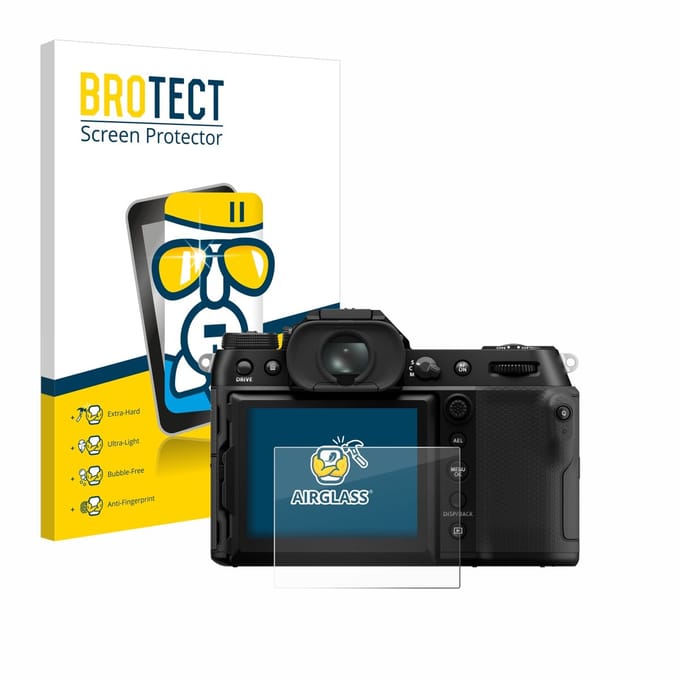 Screenprotector voor Fujifilm GFX100S II Beschermglas transparant