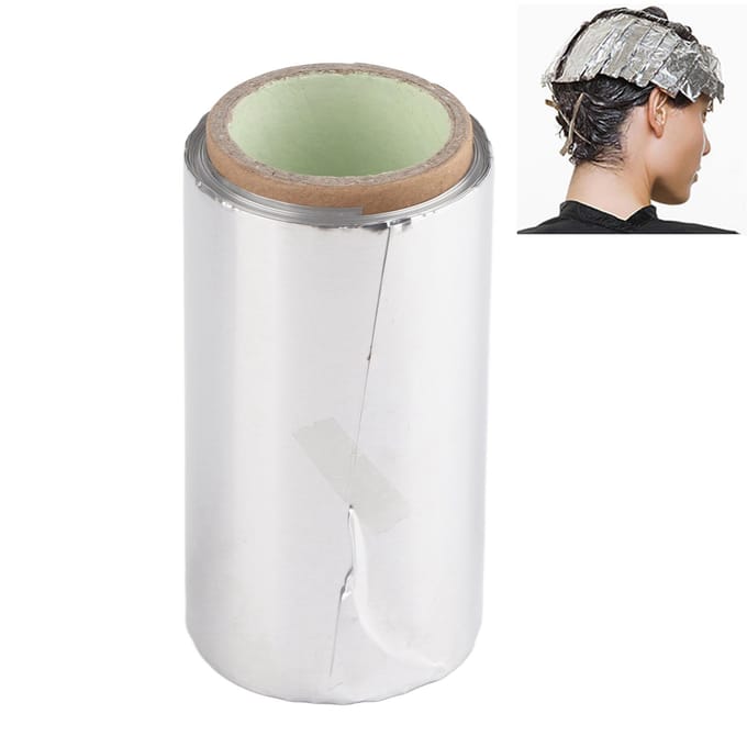Kappersfolie van aluminium voor permanenten en verven, stylingtool, accessoire 30m gray