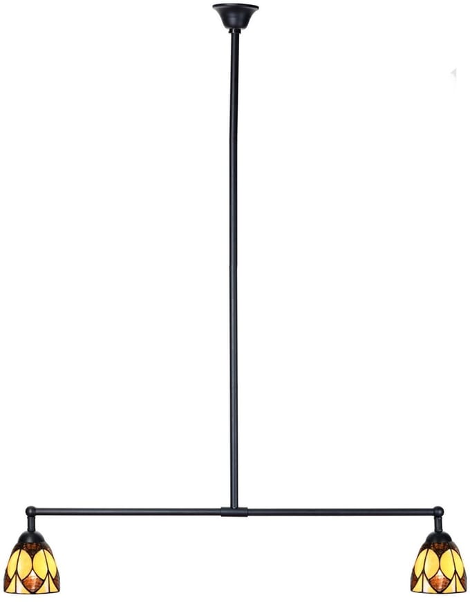 Tiffany T-lamp 2 lichts Parabola Small - Art Deco Trade