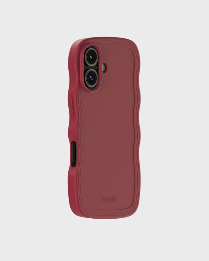 Phone Case Wavy Red Velvet iPhone 16