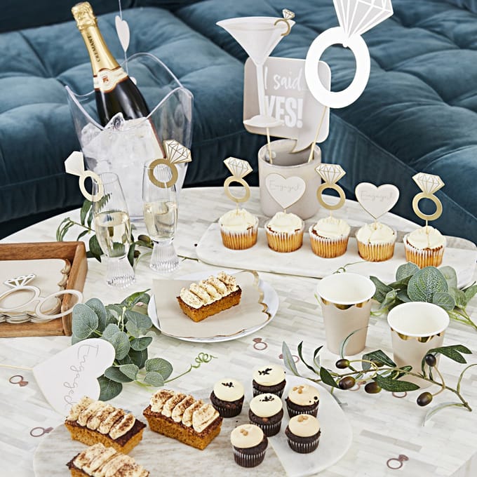 Drankjes Topper - Diamanten Ringen