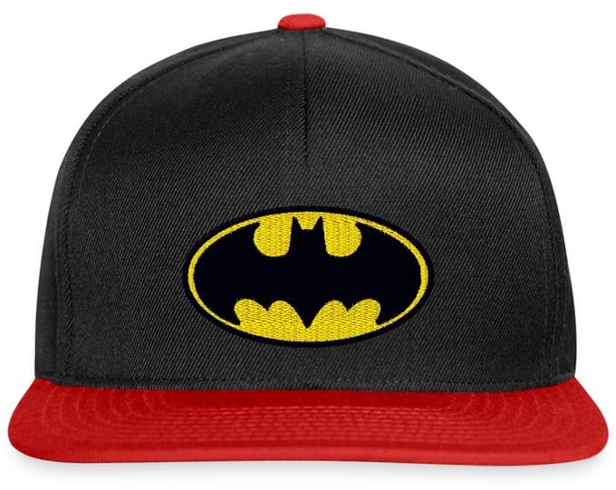 DC Comics Batman Logo Borduurwerk Snapback cap