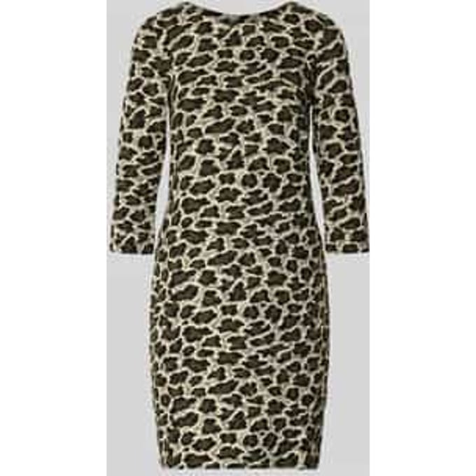 Mini-jurk met dierenprint